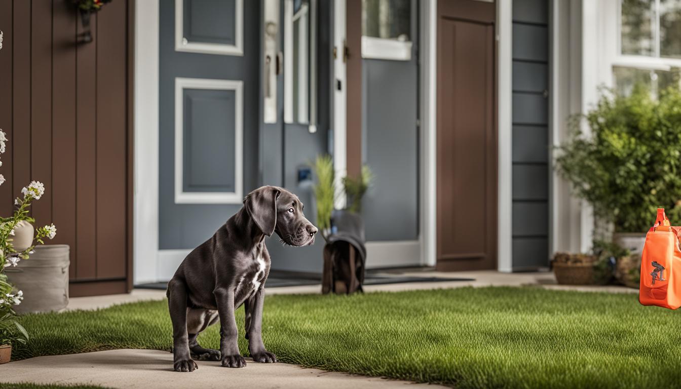 How To Potty Train a Great Dane Puppy