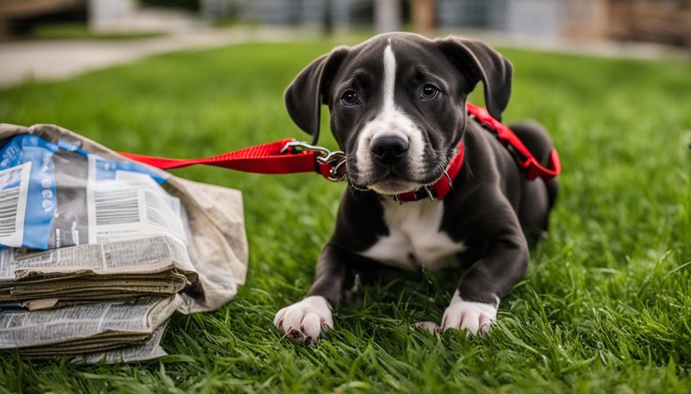 Pitbull puppy potty training